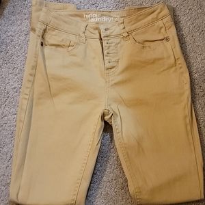 Hippie laundry mustard jeans